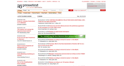 Desktop Screenshot of irnews.pressetext.com