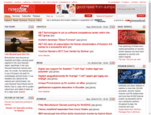 Tablet Screenshot of newsfox.pressetext.com